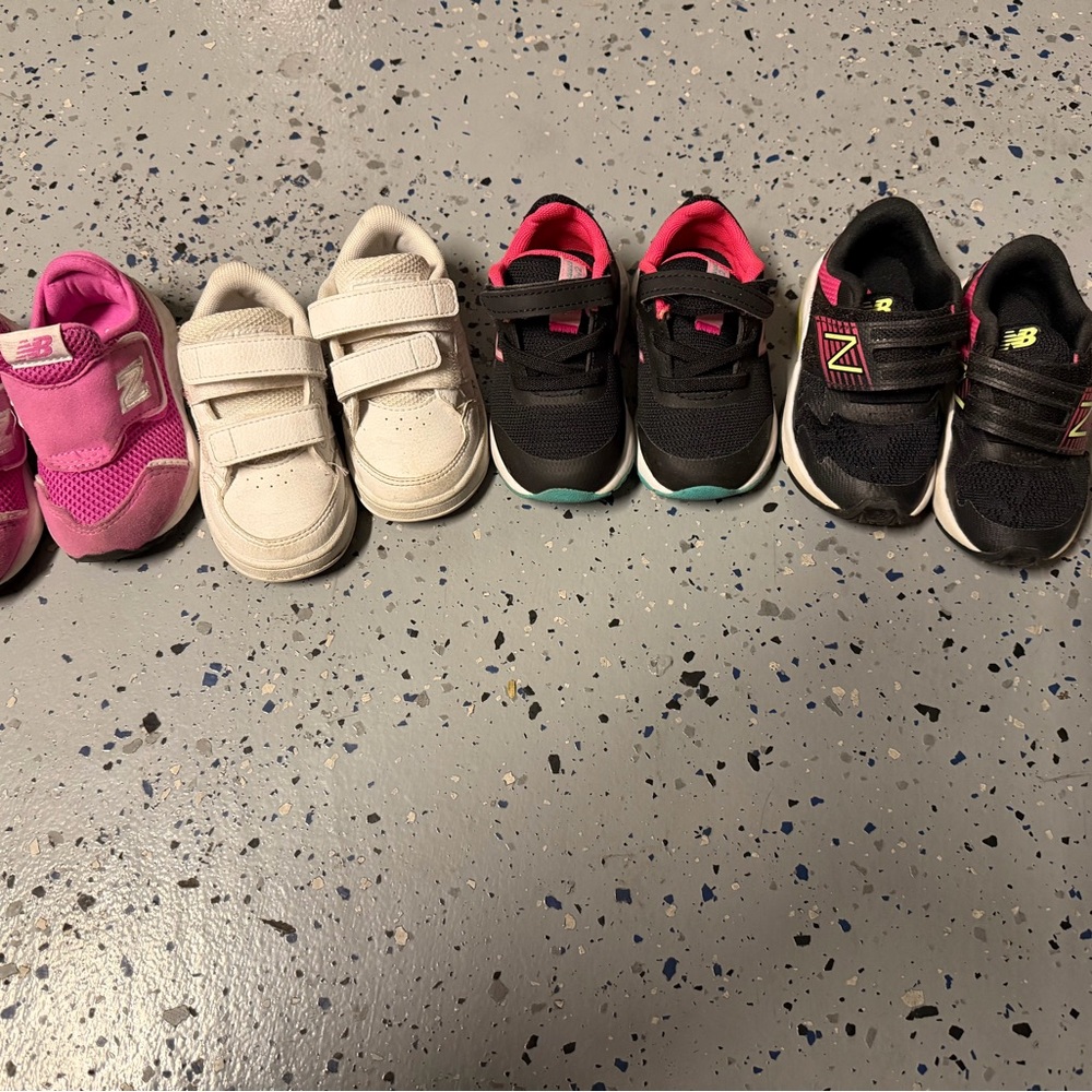 Kids new balance and adidas sneakers!
